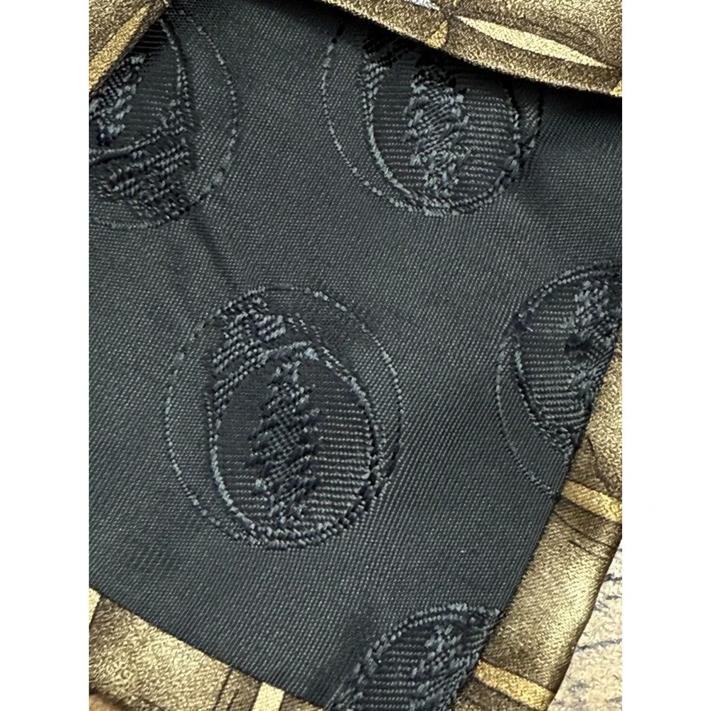 Grateful Dead Mexican Hat Dance‎ Mens Brown Silk Tie Seventeenth Set 1996